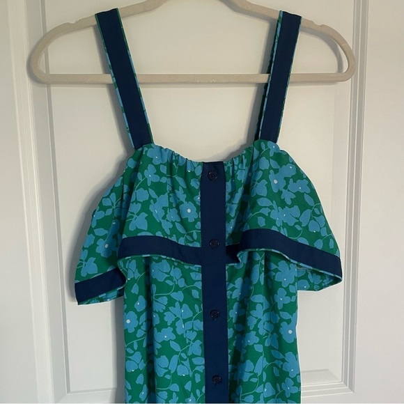 Derek Lam tiered floral midi flounce Dress 18447 - Picture 6 of 14